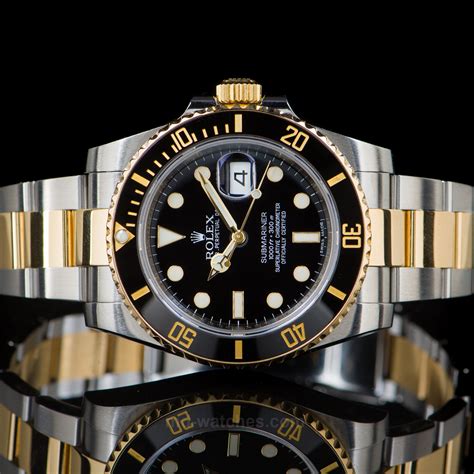 gold silver submariner